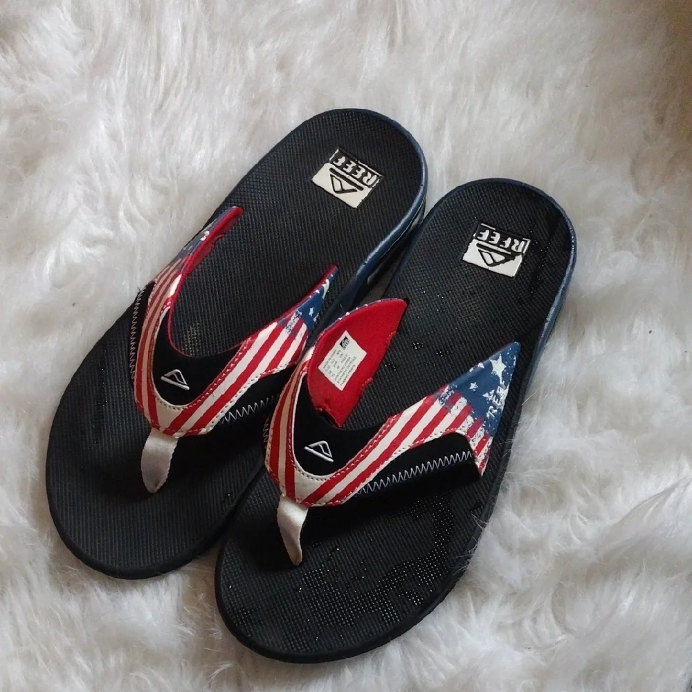 Reef Stars and Stripes Flip Flops